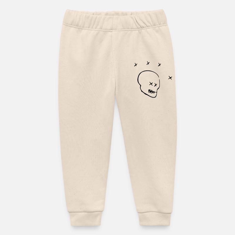 DIXON - Pantalon de jogging bébé bio Stanley/Stella - écru doux