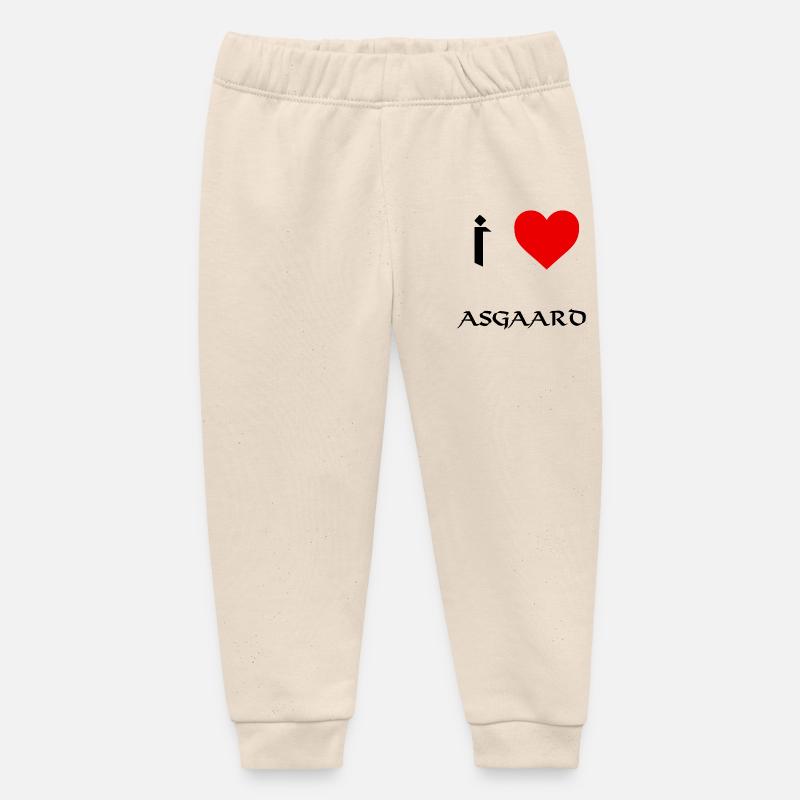 J’adore Asgaard - Pantalon de jogging bébé bio Stanley/Stella - écru doux