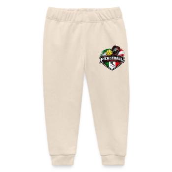 Pickleball ITALY - Baby Organic Sweatpants by Stanley/Stella - soft Ecru - Front