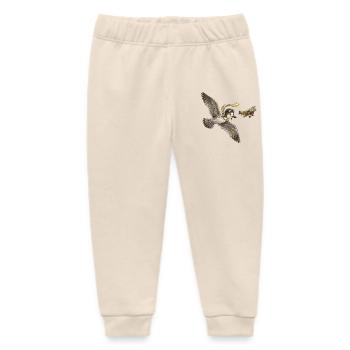 Möwenpilot über dem Flugzeug - Baby Organic Jogginghose Baby Tumbler von Stanley/Stella - Natur - Vorne