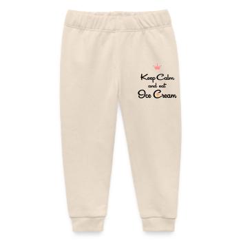 eis - Baby Organic Jogginghose Baby Tumbler von Stanley/Stella - Natur - Vorne