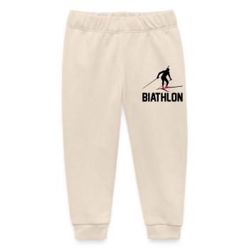 Biathlon - Baby Organic Jogginghose Baby Tumbler von Stanley/Stella - Natur - Vorne