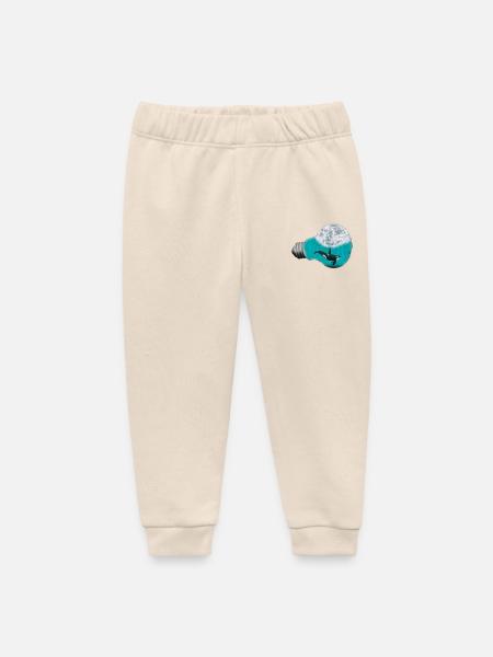 Ozeanscherbe im Ork-Stil - Baby Organic Jogginghose Baby Tumbler von Stanley/Stella - Natur