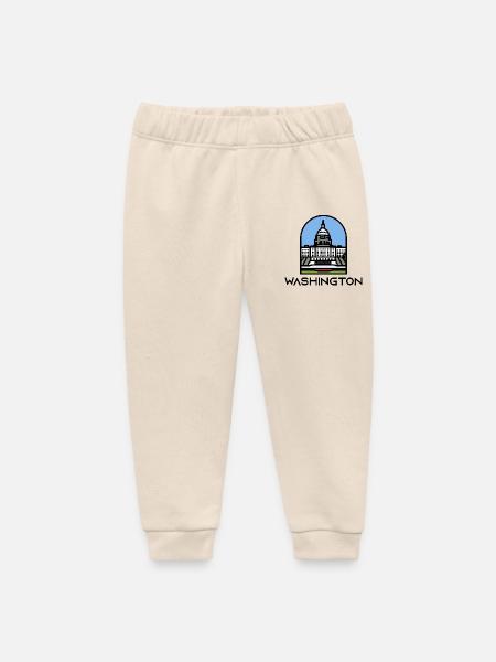 Washington - Washington State Capitol - Baby Organic Jogginghose Baby Tumbler von Stanley/Stella - Natur