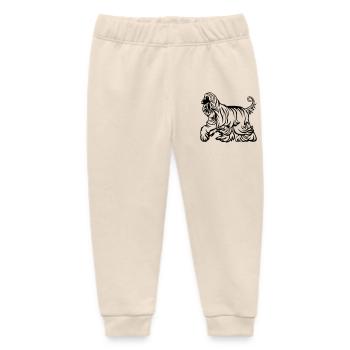 Afghane - Baby Organic Jogginghose Baby Tumbler von Stanley/Stella - Natur - Vorne