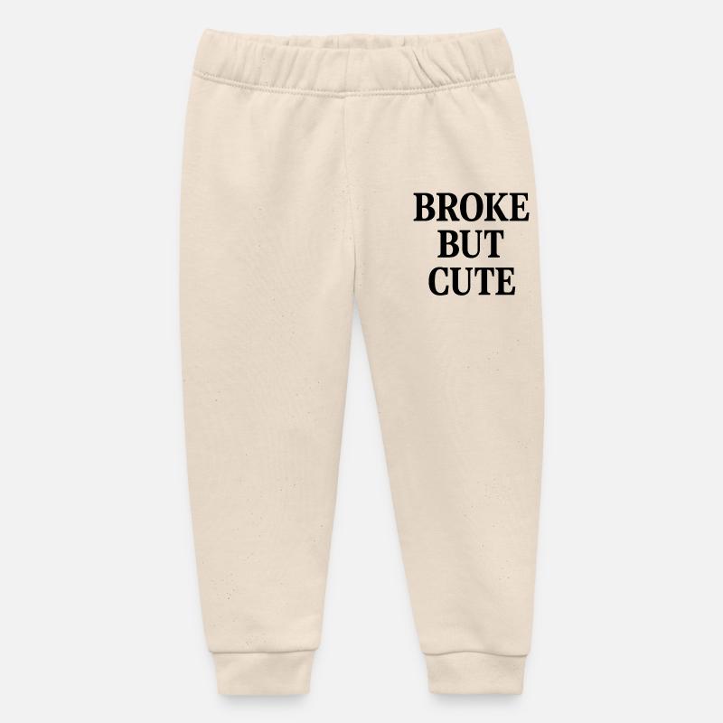 FAUCHÉ MAIS MIGNON - Pantalon de jogging bébé bio Stanley/Stella - écru doux