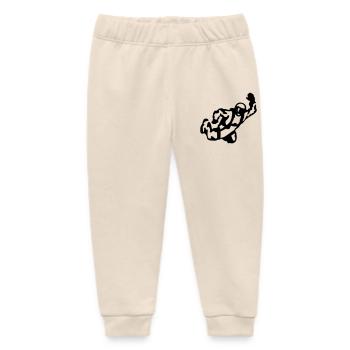 Skydive - Baby Organic Sweatpants by Stanley/Stella - soft Ecru - Front