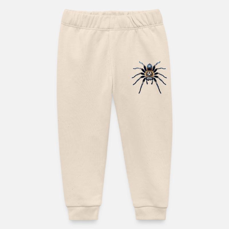 Tarentule - Pantalon de jogging bébé bio Stanley/Stella - écru doux