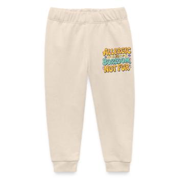 Vet Tech Allergic To Boredom Not For Pet Care Tech - Baby Organic Sweatpants by Stanley/Stella - soft Ecru - Front