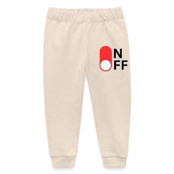 ON / OFF Modus - Baby Organic Jogginghose Baby Tumbler von Stanley/Stella - Natur - Vorne