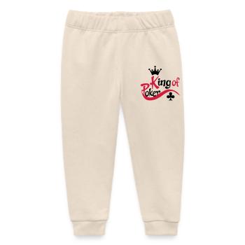 poker - Baby Organic Jogginghose Baby Tumbler von Stanley/Stella - Natur - Vorne