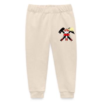 LIGHTHOUSE SLAT IRON - Baby Organic Sweatpants by Stanley/Stella - soft Ecru - Front