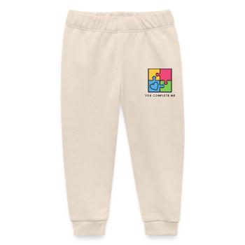 You Complete Me True Love Valentine's Day - Baby Organic Sweatpants by Stanley/Stella - soft Ecru - Front