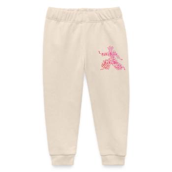 Die Aikido-Schülerinnen und Aikido passen zusammen - Baby Organic Jogginghose Baby Tumbler von Stanley/Stella - Natur - Vorne