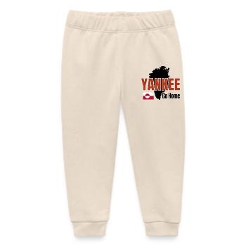 Grönland: Yankee Go Home - Baby Organic Jogginghose Baby Tumbler von Stanley/Stella - Natur - Vorne