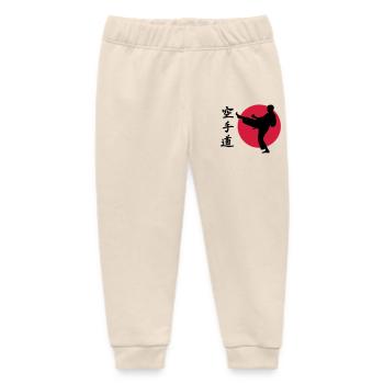 Karate - Baby Organic Jogginghose Baby Tumbler von Stanley/Stella - Natur - Vorne