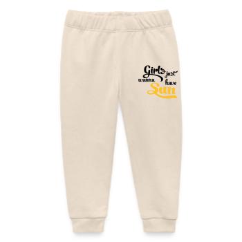 Sonne - Baby Organic Jogginghose Baby Tumbler von Stanley/Stella - Natur - Vorne