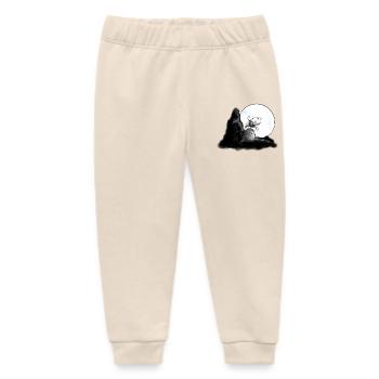Wolf Schäfchen - Schaf - Sheep - Baby Organic Jogginghose Baby Tumbler von Stanley/Stella - Natur - Vorne