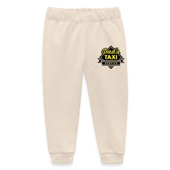 Dad's Taxi Service - Baby Organic Jogginghose Baby Tumbler von Stanley/Stella - Natur - Vorne