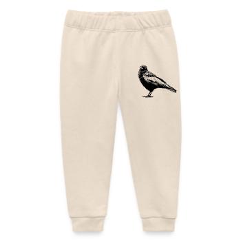 Raven - Baby Organic Sweatpants by Stanley/Stella - soft Ecru - Front