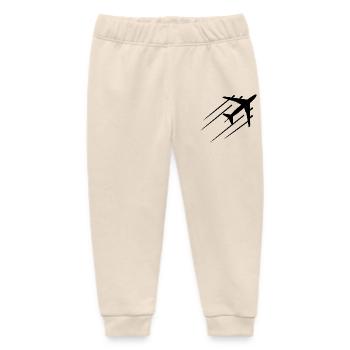 Luftfahrt Skizze - Baby Organic Jogginghose Baby Tumbler von Stanley/Stella - Natur - Vorne