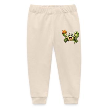 Krebs mit Seestern - Baby Organic Jogginghose Baby Tumbler von Stanley/Stella - Natur - Vorne