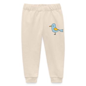 Vogel - Baby Organic Jogginghose Baby Tumbler von Stanley/Stella - Natur - Vorne