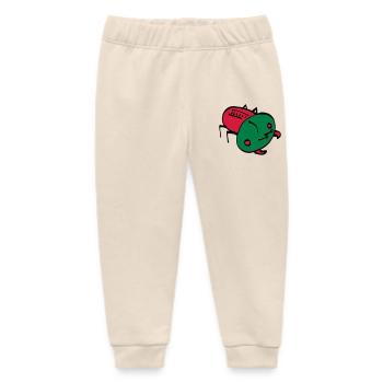 bug color VEKTOR Insekt Krabbeltier - Baby Organic Jogginghose Baby Tumbler von Stanley/Stella - Natur - Vorne