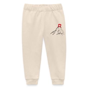 Schweiz - Schweizer Berge - Baby Organic Jogginghose Baby Tumbler von Stanley/Stella - Natur - Vorne