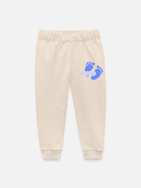 Geburt Benno - Baby Organic Jogginghose Baby Tumbler von Stanley/Stella - Natur