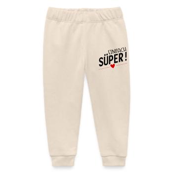 Süper - Baby Organic Jogginghose Baby Tumbler von Stanley/Stella - Natur - Vorne