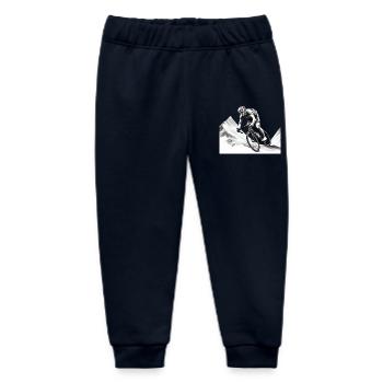 Rennrad Fahren Bergtour Biken Und Downhill Fahren - Baby Organic Jogginghose Baby Tumbler von Stanley/Stella - Navy - Vorne