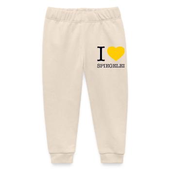 I love Spiegelei - Baby Organic Jogginghose Baby Tumbler von Stanley/Stella - Natur - Vorne