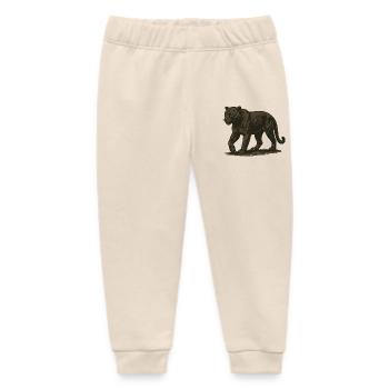 Panther - Baby Organic Sweatpants by Stanley/Stella - soft Ecru - Front