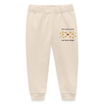 What if you're right? - Baby Organic Sweatpants by Stanley/Stella - soft Ecru - Front