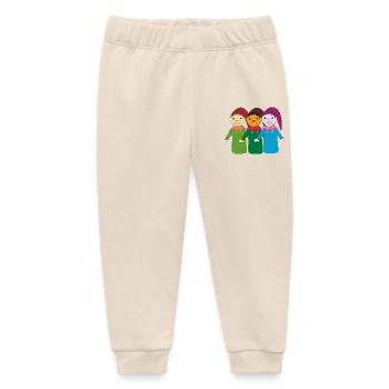 kasper and friends - Baby Organic Sweatpants by Stanley/Stella - soft Ecru - Front