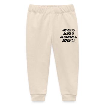 Yoga Motivation - Baby Organic Jogginghose Baby Tumbler von Stanley/Stella - Natur - Vorne