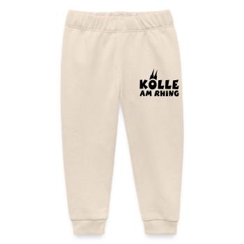 Köln am Rhein - Kölle am Rhing - Baby Organic Jogginghose Baby Tumbler von Stanley/Stella - Natur - Vorne