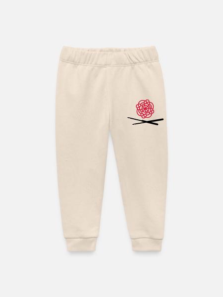 haekeln handarbeit hobby - Baby Organic Jogginghose Baby Tumbler von Stanley/Stella - Natur