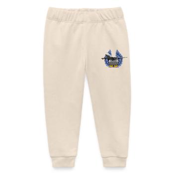 B 747 - Baby Organic Sweatpants by Stanley/Stella - soft Ecru - Front
