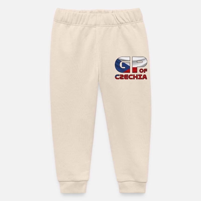 czechia_gp - Pantalon de jogging bébé bio Stanley/Stella - écru doux