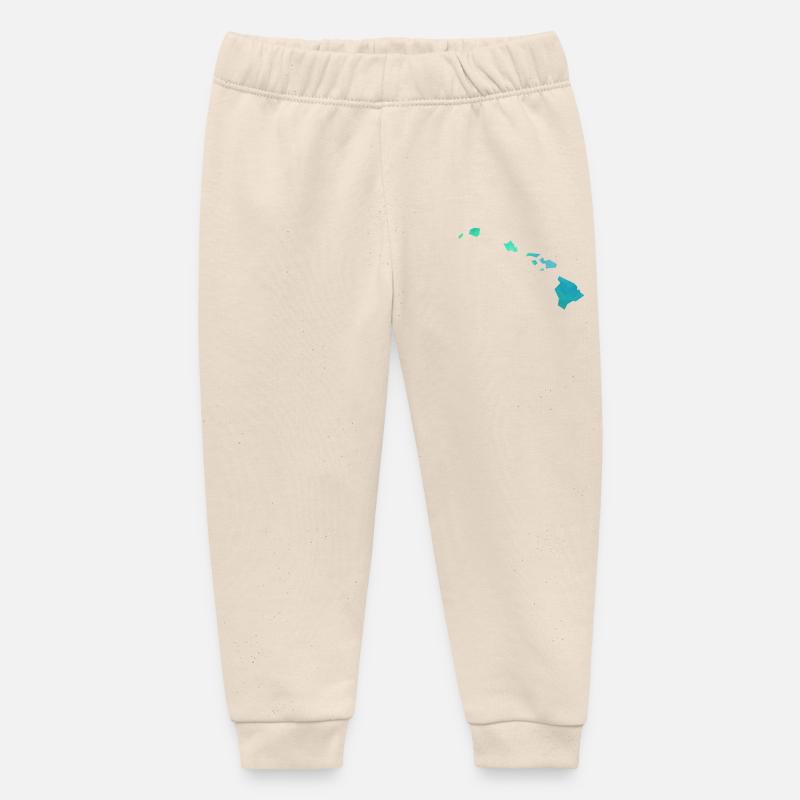 hawaii - Pantalon de jogging bébé bio Stanley/Stella - écru doux