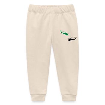 hubschrauber helikopter militär - Baby Organic Jogginghose Baby Tumbler von Stanley/Stella - Natur - Vorne