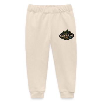 Geocaching - Baby Organic Jogginghose Baby Tumbler von Stanley/Stella - Natur - Vorne