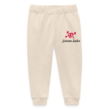 sailing - Baby Organic Sweatpants by Stanley/Stella - soft Ecru - Front