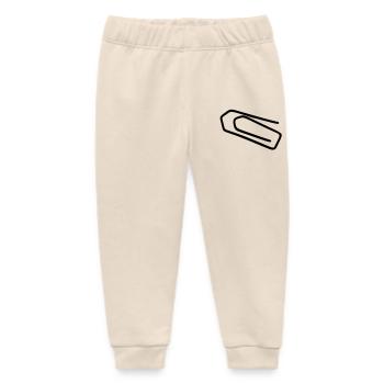 Gem - Baby Organic Sweatpants by Stanley/Stella - soft Ecru - Front