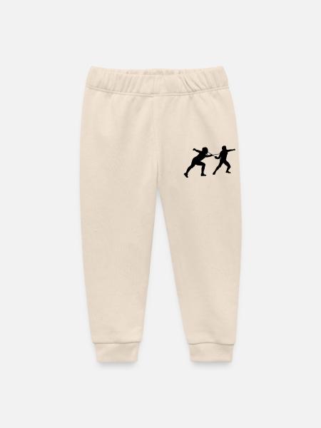 Fechten - Baby Organic Jogginghose Baby Tumbler von Stanley/Stella - Natur