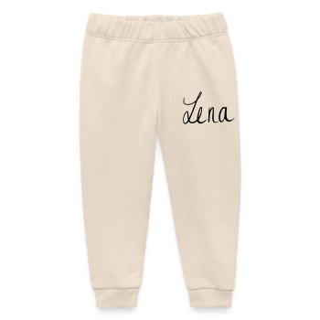 Lena - Baby Organic Sweatpants by Stanley/Stella - soft Ecru - Front