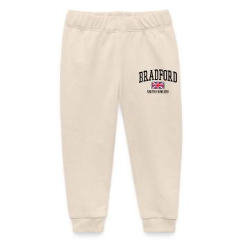 Bradford Flaggen-Shirt – UK Stadtmotiv - Baby Organic Jogginghose Baby Tumbler von Stanley/Stella - Natur - Vorne
