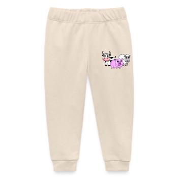 Niedliche Tiere - Baby Organic Jogginghose Baby Tumbler von Stanley/Stella - Natur - Vorne